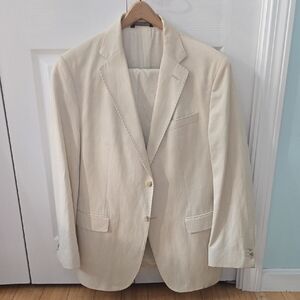 Banana Republic Men's Cream Blazer